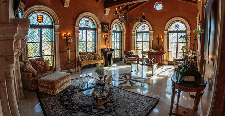 A reservation gives guests access to Gianni's Suite inside the Versace Mansion. - COURTESY OF SUSHI BY BOU