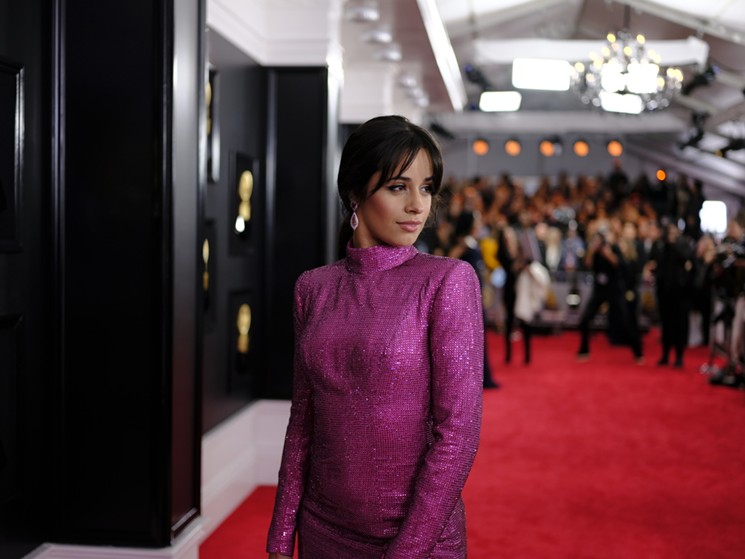 Camila Cabello on the red carpet before the show. - PHOTO BY TIMOTHY KURATEK  / CBS