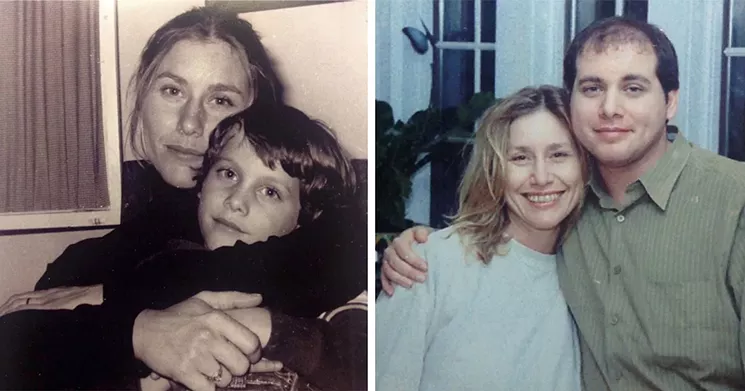 Pamela Hagen had a close relationship with her son Lee until the day he was killed by a Tri-Rail train in Pompano Beach. - PHOTOS COURTESY OF PAMELA HAGEN