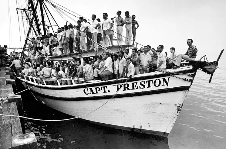 Among the exiles who came to Miami during the Mariel Boatlift were thousands of self-identified gay people. See more photos from HistoryMiami's "Queer Miami" exhibit here. - MIAMI HERALD STAFF PHOTOGRAPHERS