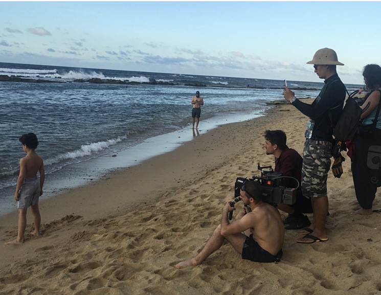 Behind the scenes look at the filming of Esta Es Tu Cuba in Puerto Rico. - PHOTO COURTESY OF MAYLEN CALIENES