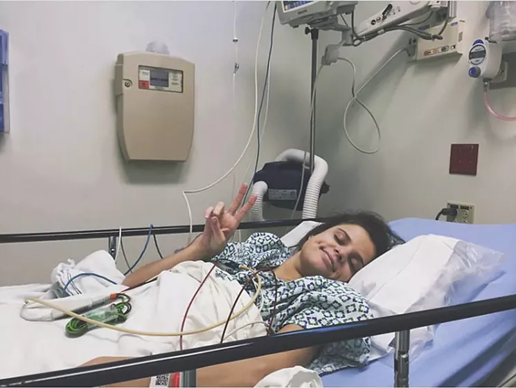 After her plans were derailed by years of health issues, Kaitlin McKeon was thrilled to start nursing school at Nova Southeastern University. - PHOTO COURTESY OF KAITLIN MCKEON