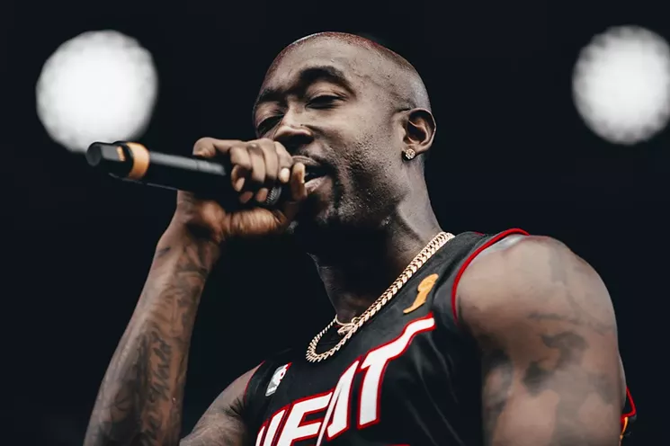 Freddie Gibbs. See more photos from Rolling Loud 2019 here. - SAGE PACETTI