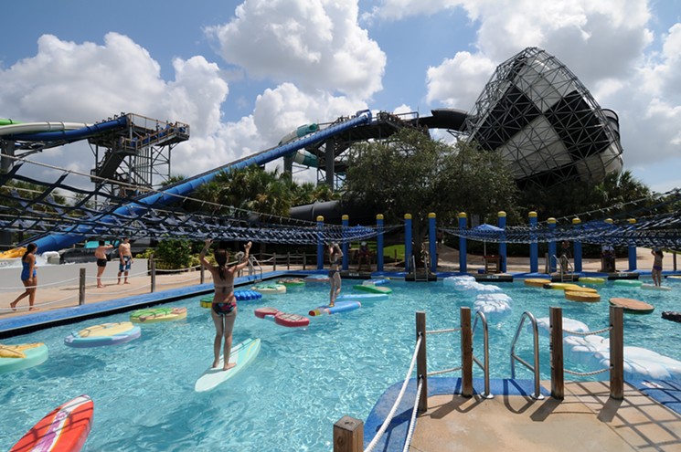 A side view of Black Thunder. - PHOTO COURTESY OF RAPIDS WATER PARK.