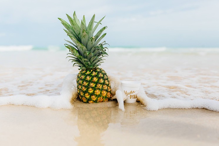It all started with a simple pineapple. - MARTHA VALDES