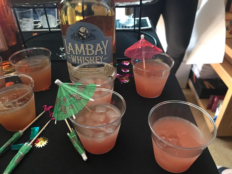 Irish whiskey in tiki drinks. View more photos from Drink Miami Hostel 2019 here. - PHOTO BY LAINE DOSS