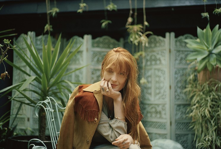Florence Welch of Florence + the Machine. - PHOTO BY VINCENT HAYCOCK