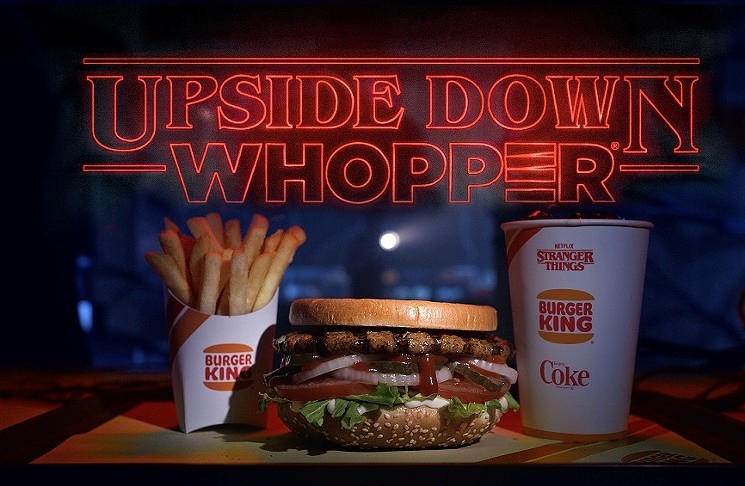 The Upside Down Whopper - BURGER KING