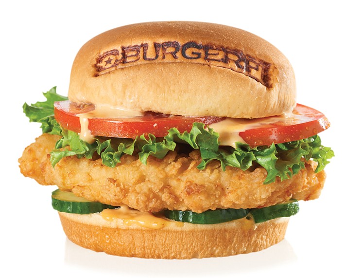 BurgerFi's chicken sandwich - BURGERFI