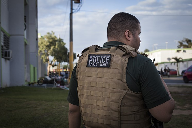 Puerto Rico's police officers work with a variety of U.S. agencies. A majority of the weapons used in illegal drug dealing on the island come from the mainland. - PHOTO BY DOUGLAS HOOK