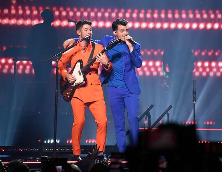 See more photos of the Jonas Brothers at the American Airlines Arena here. - PHOTO BY MICHELE EVE SANDBERG