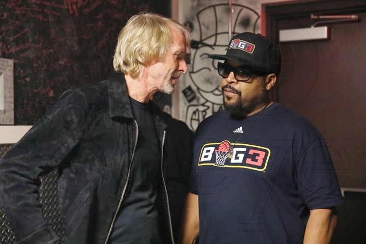 Michael Bay and Ice Cube - WORLD RED EYE