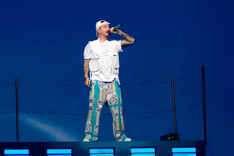 See more photos from J Balvin's performance here. - PHOTO BY JORGE MARTINEZ GUALDRÓN