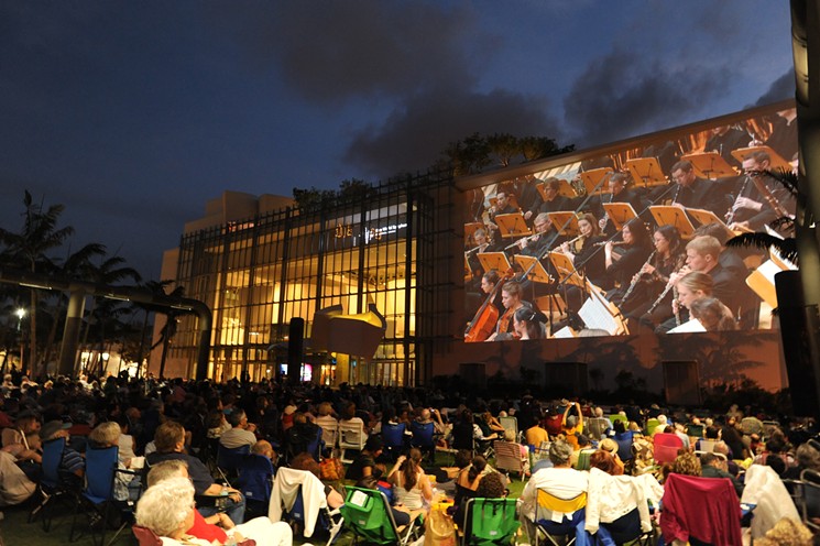 New World Symphony will celebrate its 100th Wallcast concert Saturday, October 12. - WORLD RED EYE