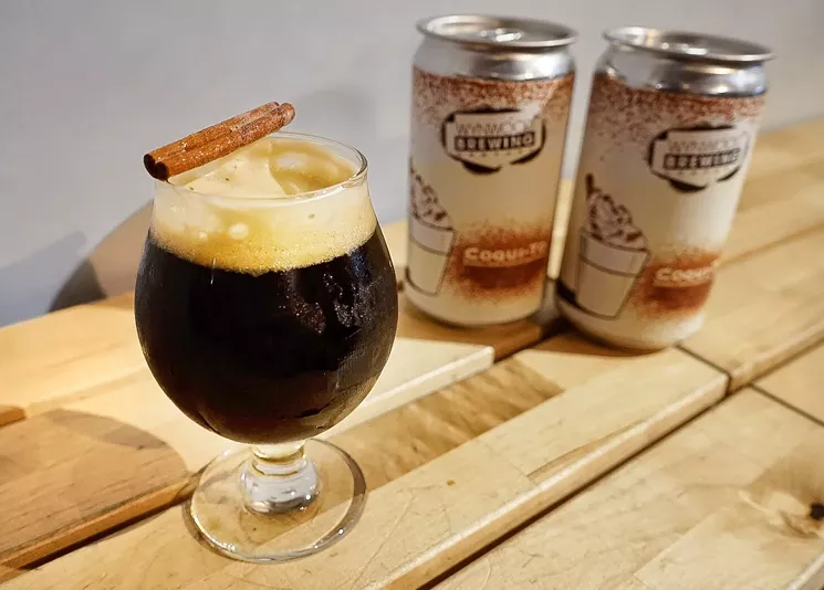 Inspired by the traditional Puerto Rican holiday beverage, Coqui-To is an imperial milk stout. - PHOTO BY PAULA ECHEVARRIA