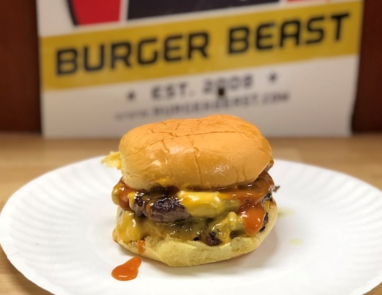 Burger Beast's My-T-Fine burger. - PHOTO COURTESY OF BURGER BEAST