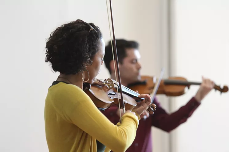 Musicians hone their skills at the inaugural National Alliance for Audition Support at New World Symphony. - COURTESY OF NEW WORLD SYMPHONY