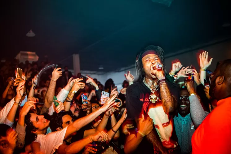 J.I.D performs at Red Bull Zeltron World Wide.See more photos from Zeltron World Wide here. - PHOTO BY IAN WITLEN / RED BULL CONTENT POOL