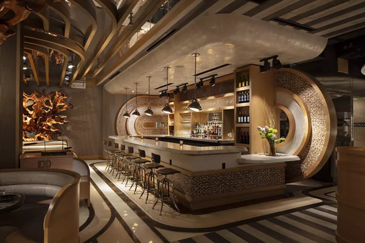 Ember Miami in the Design District offers three kinds of bourbon from the Van Winkle distillery. - PHOTO BY MIKE BUTLER