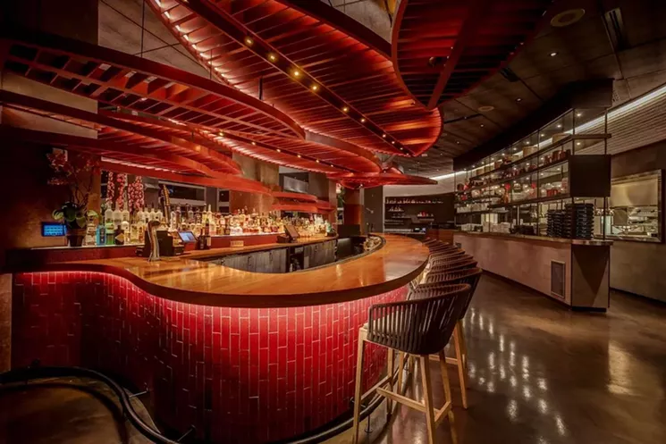 Komodo's red-hot bar pours three varieties of Pappy in addition to its Asian-centric cocktails. - PHOTO COURTESY OF GROOT HOSPITALITY