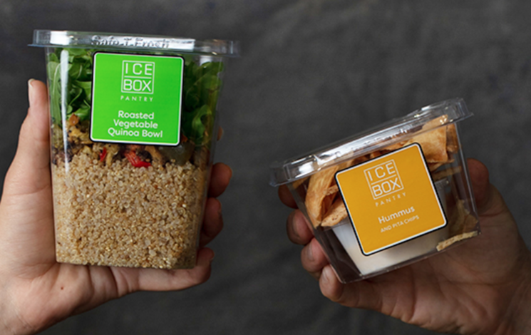 Icebox Pantry is the new upscale vending machine concept from Icebox Cafe founder Robert Siegmann offering healthy on-the-go meals. - PHOTO COURTESY OF ICEBOX CAFE FOR ICEBOX PANTRY