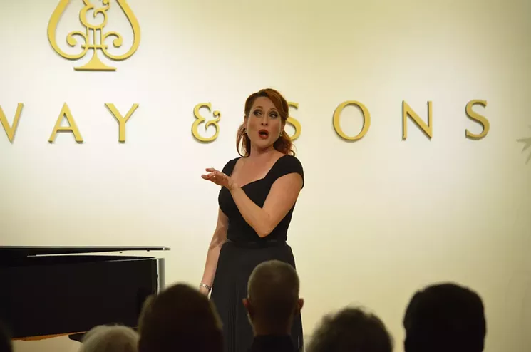 Studio artist Jessica Jones performs in Florida Grand Opera's SongFest series during the 2018-2019 season. - PHOTO COURTESY OF FLORIDA GRAND OPERA