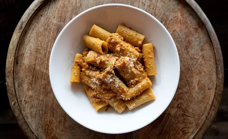 Chef Lina Goujjane spent three years perfecting her bolognese recipe, now available at the Da Lida pop-up at Fooq's. - PHOTO BY MAYA BILLIG