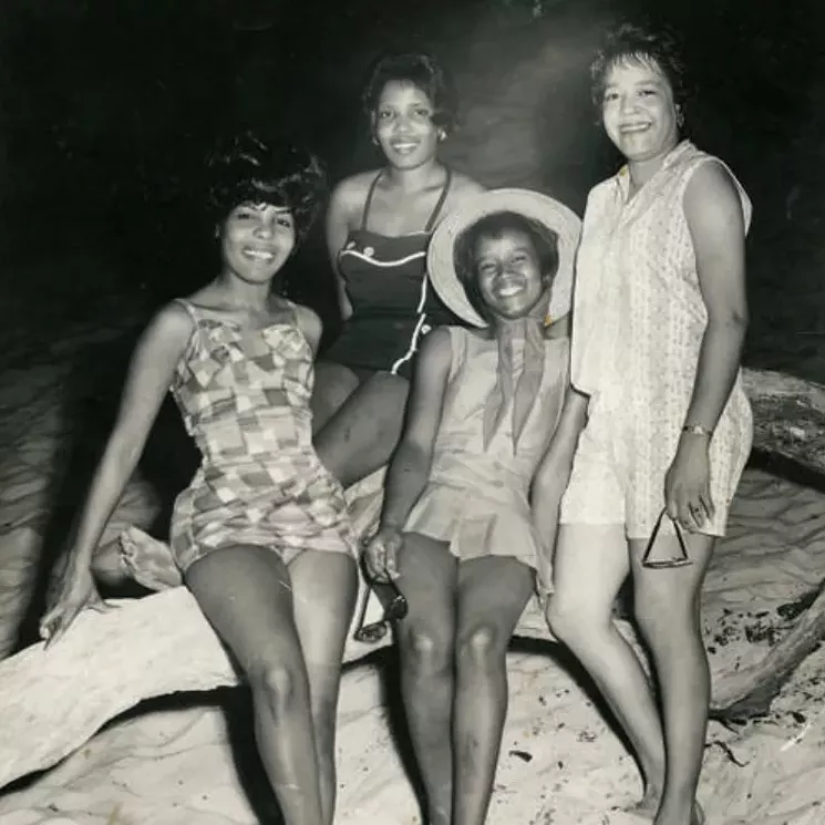 A photo from Marsha Phelts' book, An American Beach for African Americans . - PHOTO COURTESY OF MARSHA PHELTS