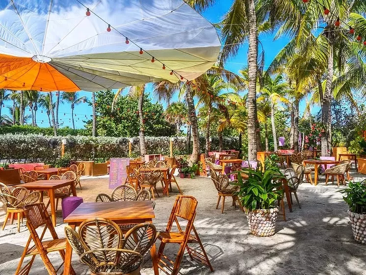 Margot is Bar Lab's temporary pop-up at Nikki Beach. - SETH BROWARNIK / WORLDREDEYE.COM