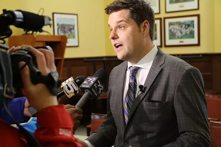 Florida Rep. Matt Gaetz - PHOTO VIA OFFICE OF REP. MATT GAETZ