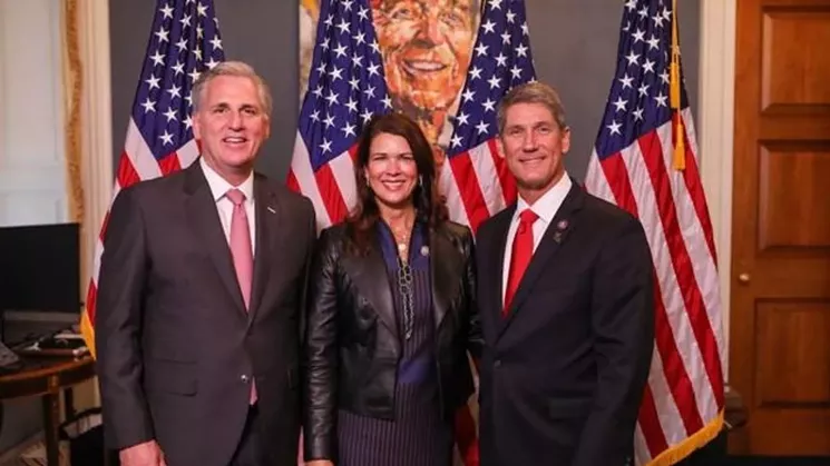 Rep. C. Scott Franklin (Right) - PHOTO VIA OFFICE OF REP. C. SCOTT FRANKLIN