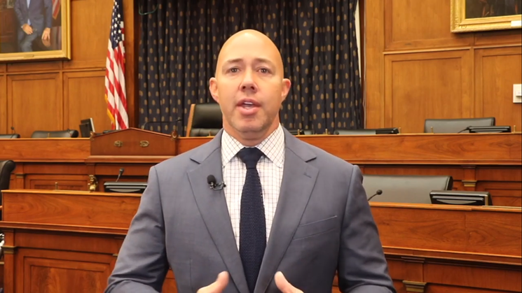 Rep. Brian Mast - PHOTO VIA OFFICE OF REP. BRIAN MAST