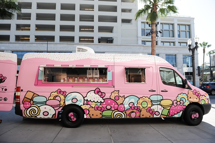 Don't miss the Hello Kitty Truck at Aventura Mall. - PHOTO COURTESY OF HELLO KITTY CAFE TRUCK