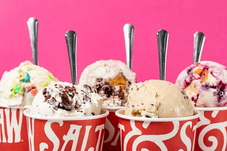 Scoops and more scoops from Salt & Straw. - PHOTO COURTESY OF SALT & STRAW