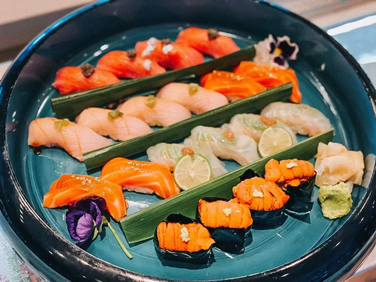 The chef's sashimi platter is one of many carefully crafted dishes that will delight at Takato. - PHOTO COURTESY OF TAKATO RESTAURANT