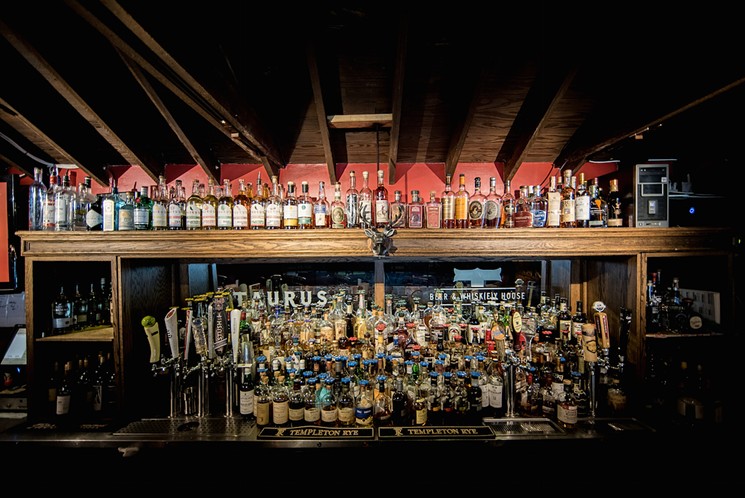 The Taurus' fully stocked bar. - PHOTO COURTESY OF BLUE SHELL MEDIA