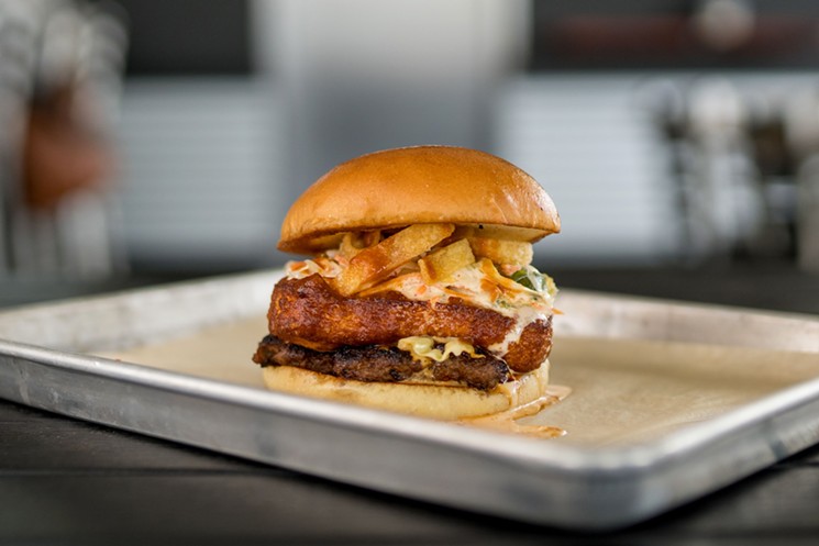 The Korean barbecue frita is available only this weekend. - COURTESY OF PINCHO