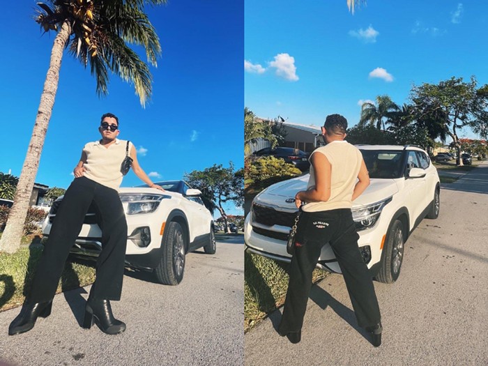 Miami resident Felipe Wallis says he was discriminated against and barred from entering a Miami club in late May. - PHOTOS COURTESY OF FELIPE WALLIS