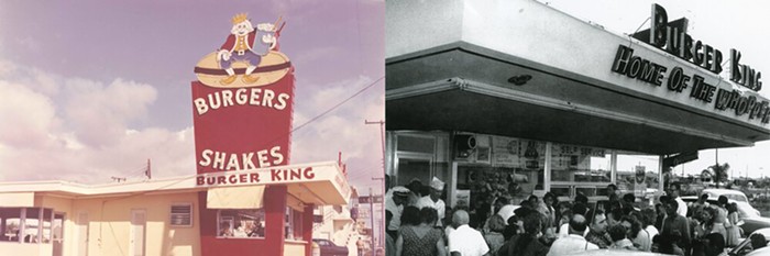 Archival photos from the Burger King Book - PHOTOS COURTESY OF THE MCLAMORE FAMILY FOUNDATION