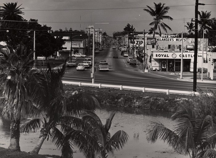 A Royal Castle at the intersection of Palm Avenue and Okeechobee Road in Hialeah. (Only one Royal Castle remains of the once-thriving chain, at 2700 NW 79th Ave. in Miami.) - PHOTO COURTESY OF MIAMI NEWS COLLECTION, HISTORYMIAMI
