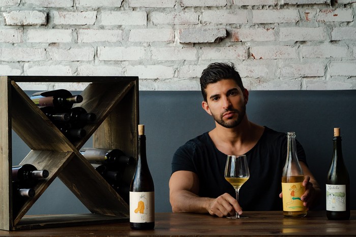 Yediel Kadosh has opened Ciao Bella, a pop-up for natural wines, in Wynwood. - PHOTO COURTESY OF CIAO BELLA NATURAL WINE BAR