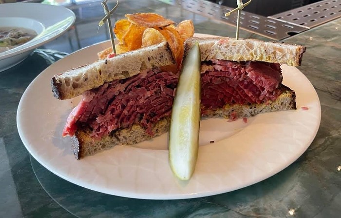Pastrami on rye at Winker's Diner. - PHOTO BY LAINE DOSS