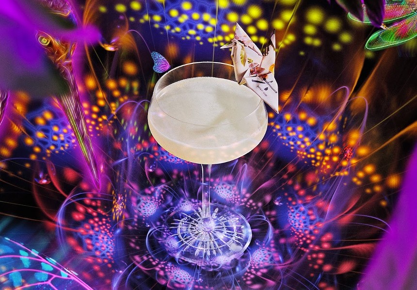 The Orizuru Cocktail at Chorro Matte. - PHOTO COURTESY OF CHOTTO MATTE