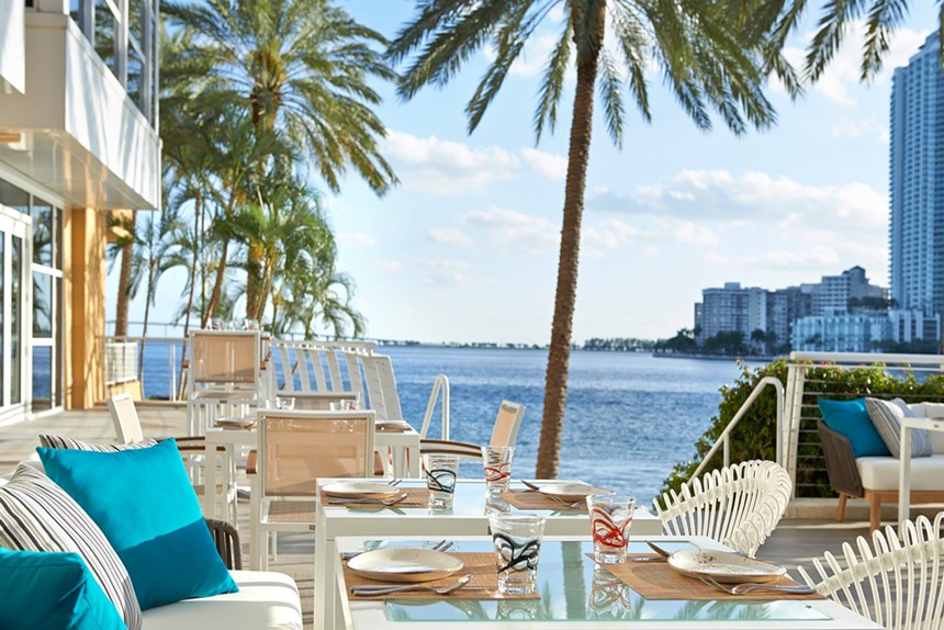 La Mar by Gastón Acurio boasts a prime setting overlooking Biscayne Bay from the Mandarin Oriental. - PHOTO COURTESY OF LA MAR BY GASTÓN ACURIO