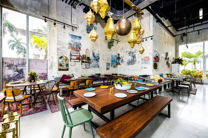 Jaffa's dining room - PHOTO BY SALAR ABDUAZIZ