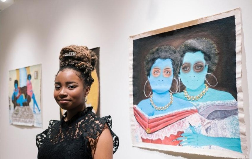 Destiny Moore’s innovative work is firmly rooted in her experiences and “heritage as a Black Bahamian-American.” - PHOTO COURTESY OF YOUNGARTS