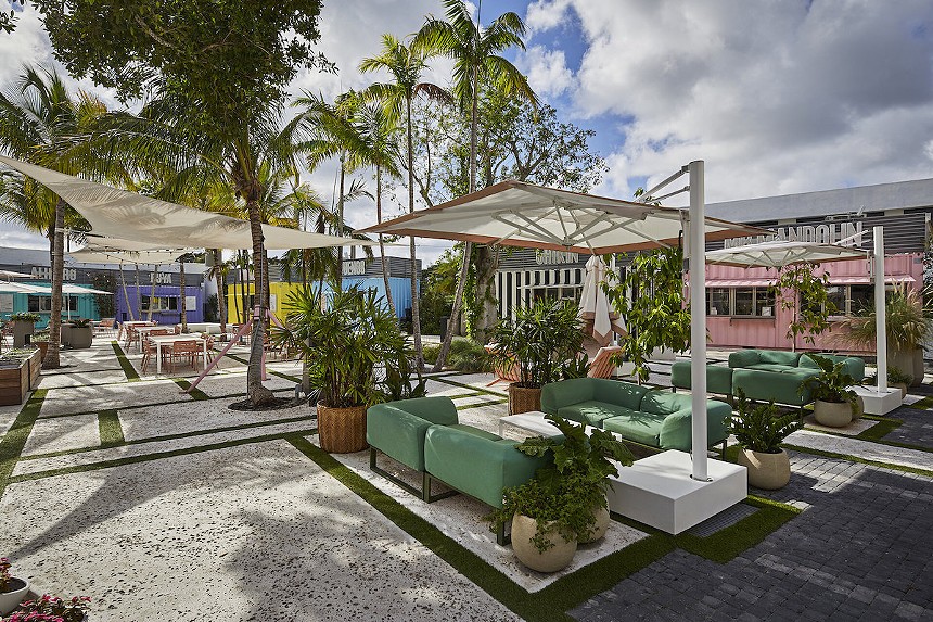 Oasis Wynwood is an outdoor food hall in the heart of Wynwood. - PHOTO COURTESY OF OASIS