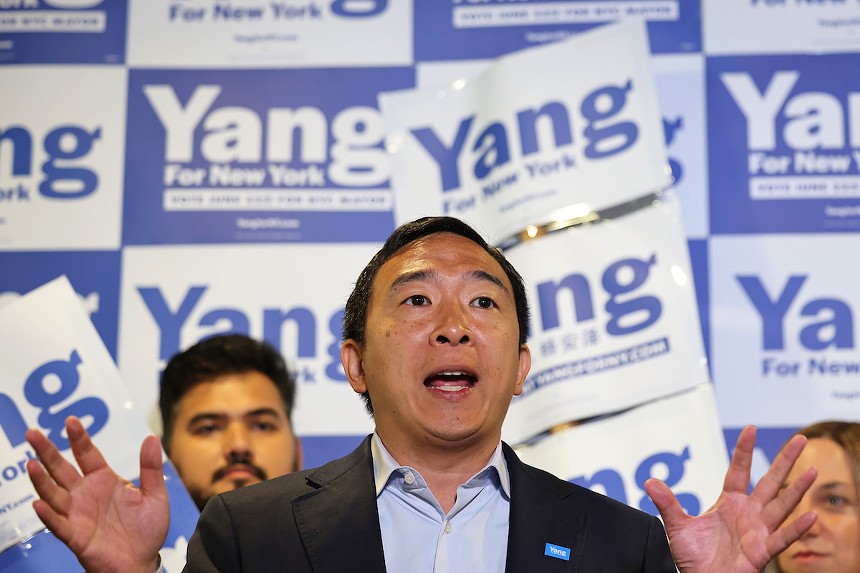 Andrew Yang - PHOTO BY MICHAL M. SANTIAGO/GETTY IMAGES
