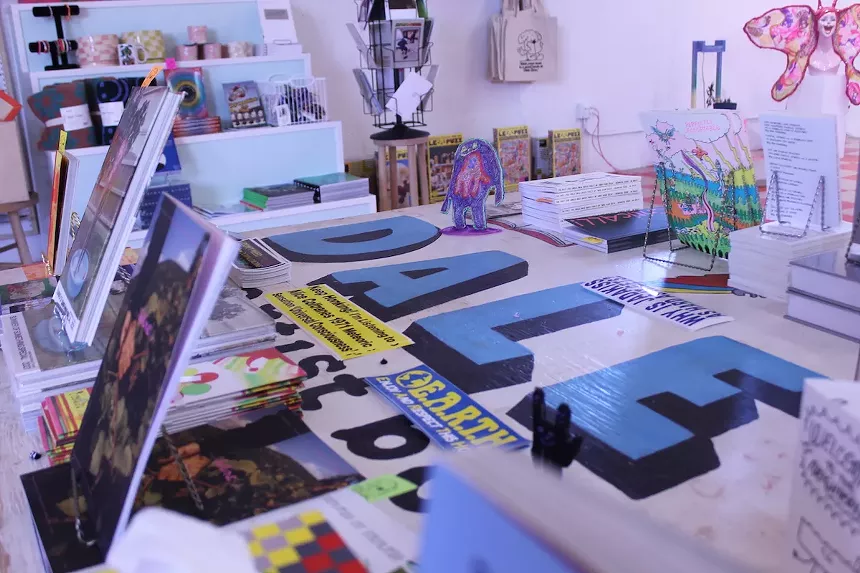 Dale Zine recently opened its new store in Miami's Little River neighborhood. - PHOTO BY JESSE FRAGA