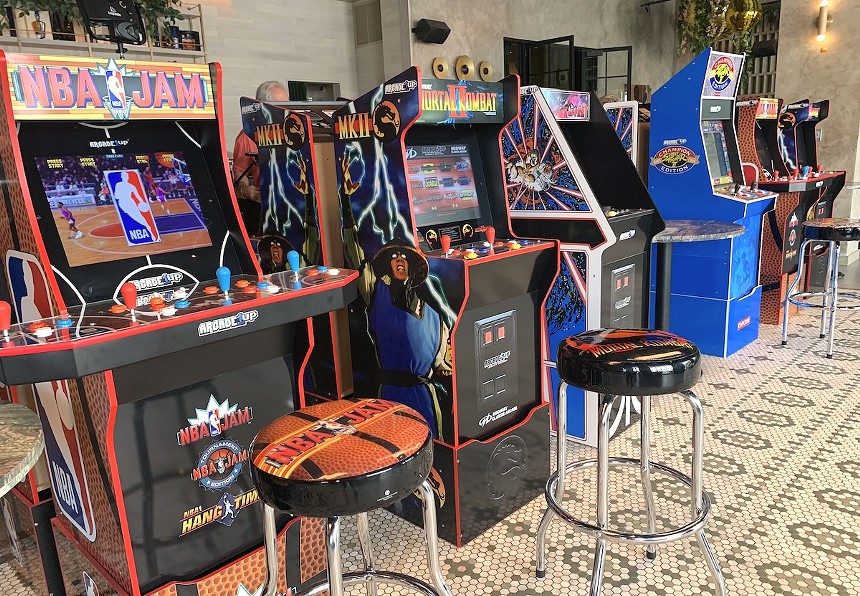 The Oasis hosts an arcade pop-up this week. - PHOTO BY MARY BRYANT FLEMING